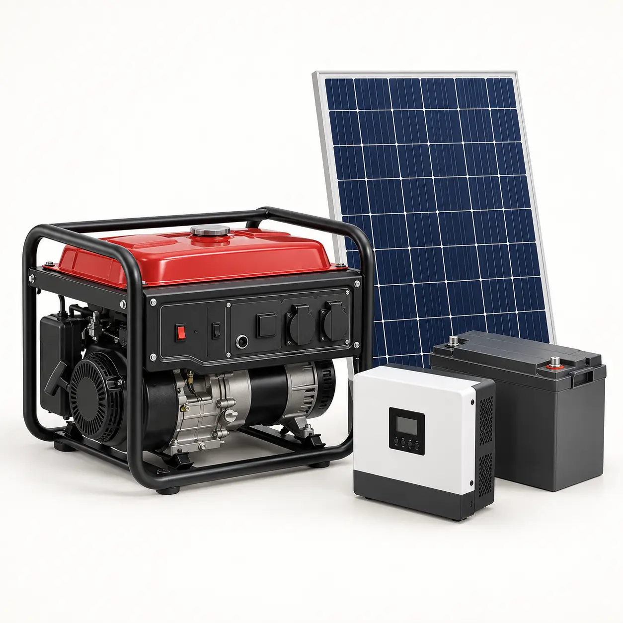 Groupes électrogènes & Solaires