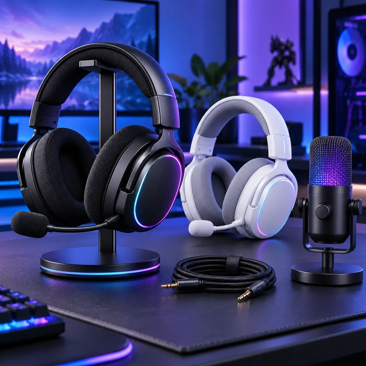 Casques & accessoires gaming