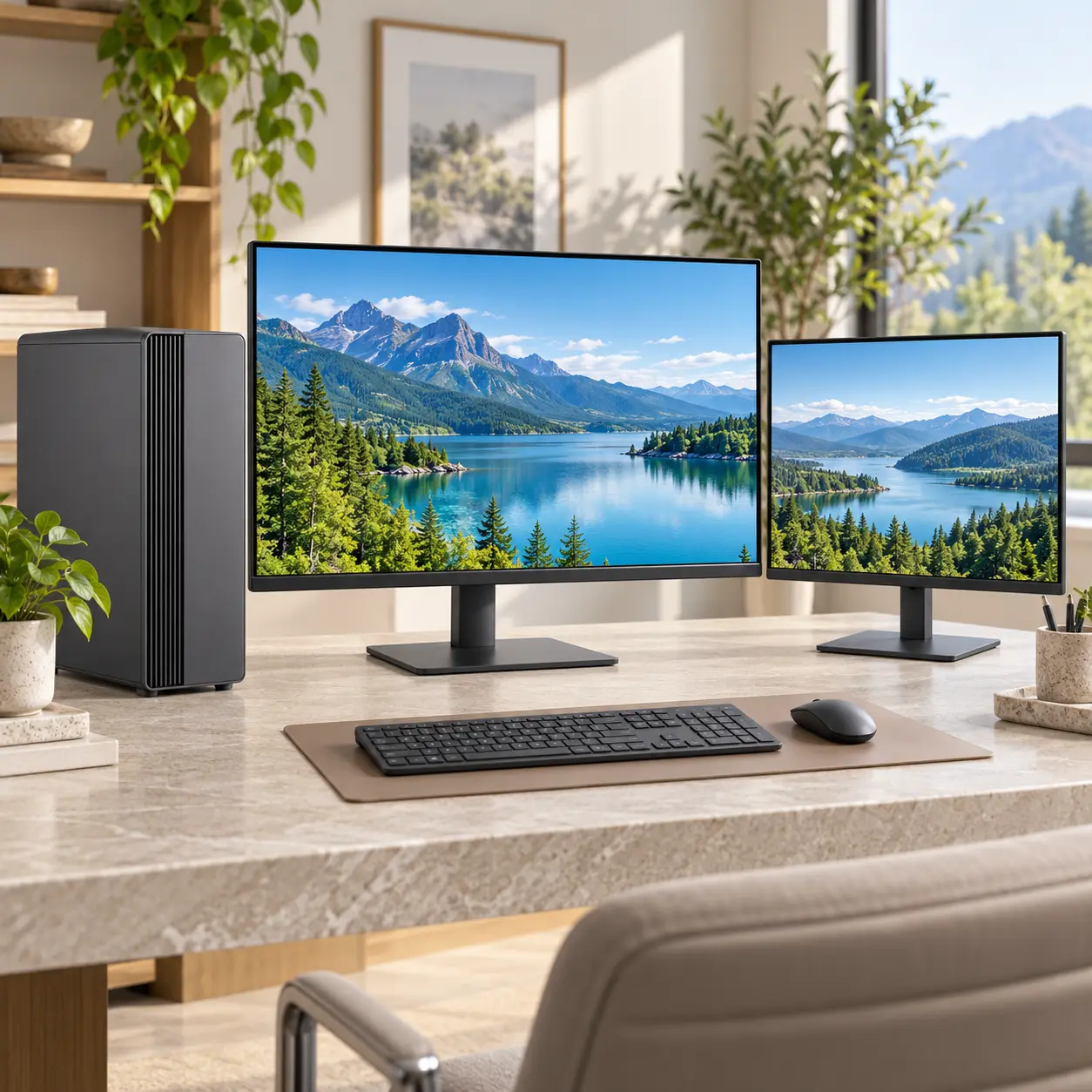 PC de bureau & Écrans