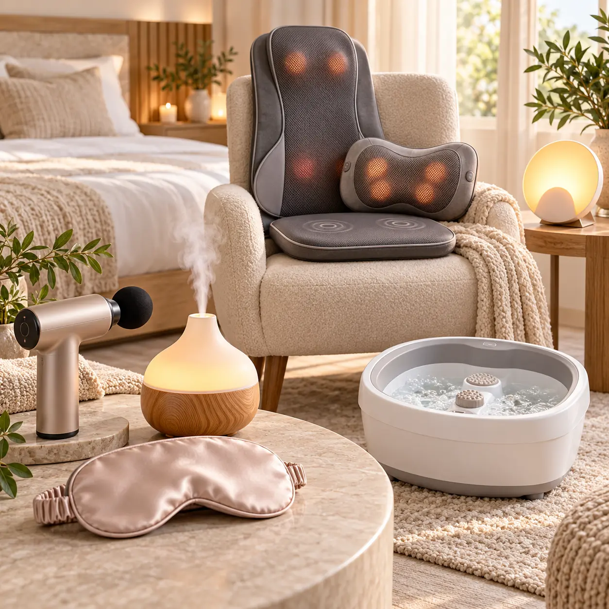 Massage, relaxation & sommeil